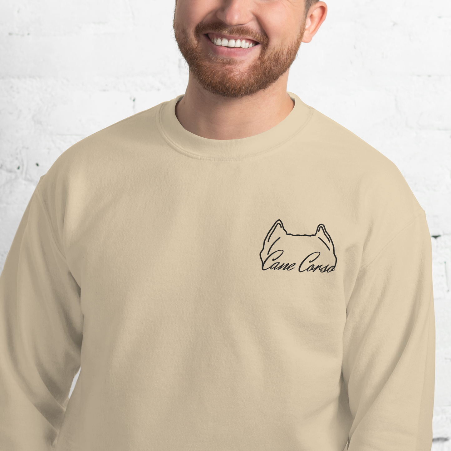 Cane Corso Ears- Embroidered Sweatshirt
