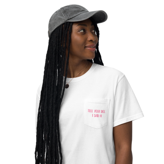 Girls just wanna have dogs Pocket Tee